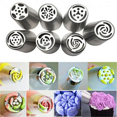 15Pcs/Set Russian Tulip Flower Icing Piping Nozzles