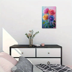 Canvas Painting with Wooden Frame - High Quality Wall Art for Living Room and Bedroom Decorating To Enhance Your Home with Frame