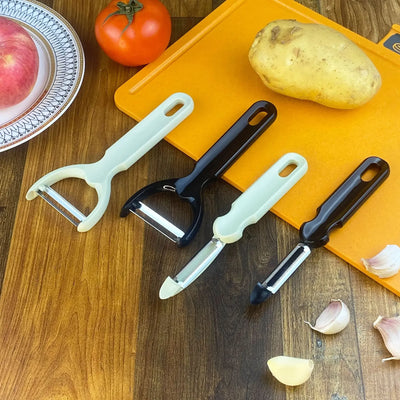 Dobeli Stainless Steel + PP Household Peeler