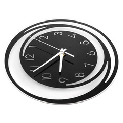 Creative Home Living Room Decoration Acrylic Wall Clock Explosion Models Minimalist Nordic Style Transparent Clock