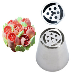 15Pcs/Set Russian Tulip Flower Icing Piping Nozzles