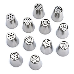 15Pcs/Set Russian Tulip Flower Icing Piping Nozzles